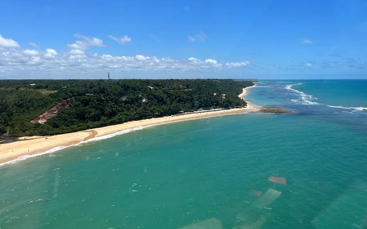 Praia e litoral do sul da Bahia